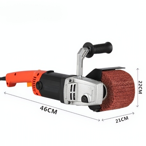 Điện bề mặt công cụ điều hòa dây vẽ bánh xe đánh bóng máy đánh bóng - Product Image 2