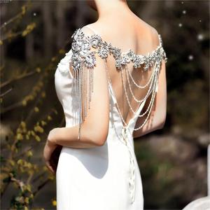 Capa de Novia de Último Diseño, Accesorios de Boda, Velo Largo, <span class=keywords><strong>Bolero</strong></span>, Pedrería, Perlas, Chal de Novia Hecho a Mano - Product Image 6