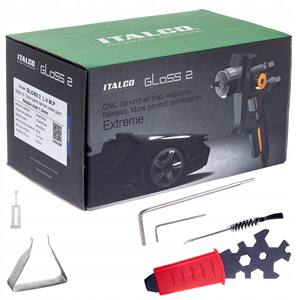 Pistola pulverizadora eléctrica ITALCO GLOSS 2 LVMP con tanque de 1,3mm y 600ml - Product Image 6