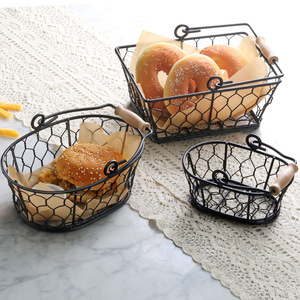Cestino Decorativo in Ferro Battuto per Hotel, Portaoggetti da Scrivania per Cosmetici, <span class=keywords><strong>Mini</strong></span> Cestino per Uso Ristorante - Product Image 1