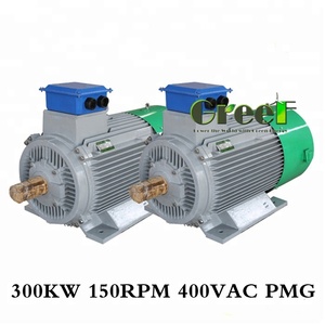 Generador de Rueda Hidráulica de 15 KW y 250 RPM con Alto Torque para Energía Fluvial - Product Image 6