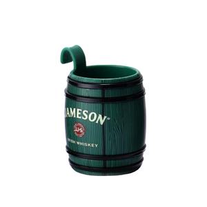 Verres à shot en plastique style tonneau <span class=keywords><strong>de</strong></span> whisky, incassables, 25/50 ml, pour tavernes – Vente chaude - Product Image 4