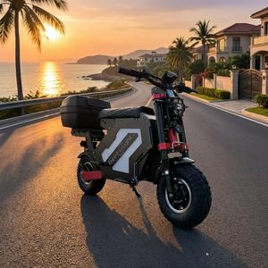 Trottinette électrique Geofought Molo 5 Smart 70 MPH avec verrouillage par application, démarrage NFC, freinage régénératif, double moteur 72V 10000W, stock disponible aux États-Unis - Product Image 1