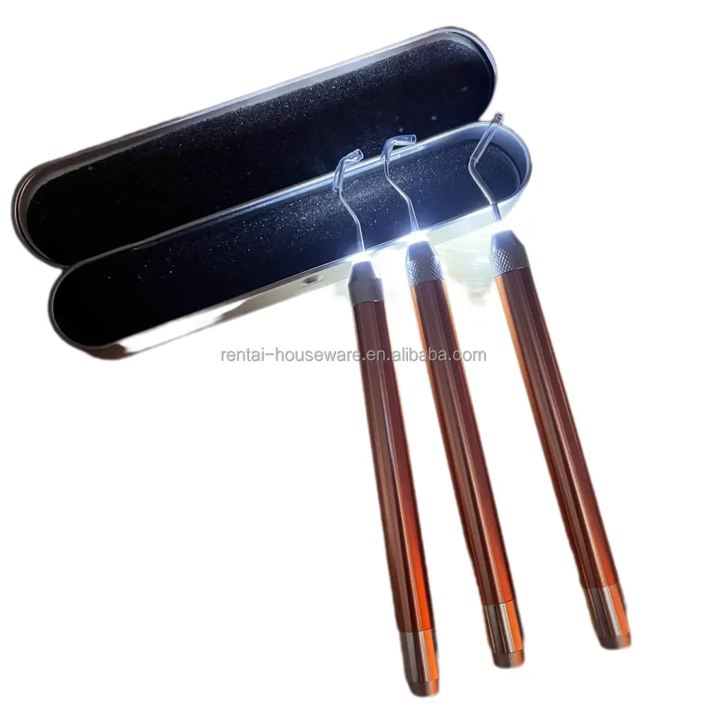 Strumenti di diserbo a LED per diserbo in vinile illuminato penna con perno e gancio per la rimozione di piccoli tagli di carta in vinile/ferro