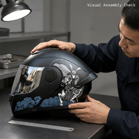 Casque de moto électrique pour trajets urbains, casque modulaire intégral rabattable, casque avec écouteurs inclus, unisexe, pour les conducteurs de scooters