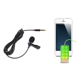 Professionale 3.5mm cablato microfono Lavalier costruzione in metallo per la trasmissione in diretta di <span class=keywords><strong>notizie</strong></span> di stampa Video di registrazione vocale - Product Image 5