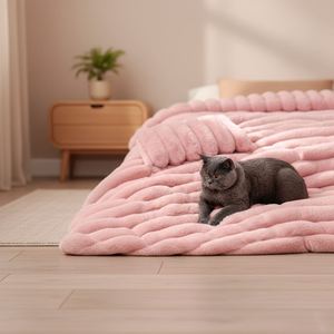 Almohada de Dormir Personalizada al por Mayor para Gatos, Perros y Conejos, de Felpa, para Cachorros Pequeños, Medianos y Grandes, de Doble Capa y Acolchada - Product Image 2