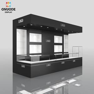 Kiosco de Perfumes de Lujo Personalizado |   Exhibidor de Acero y MDF con LED Premium |   Diseño de Tienda Ecológico, Reciclable y Personalizable para Compras - Product Image 2