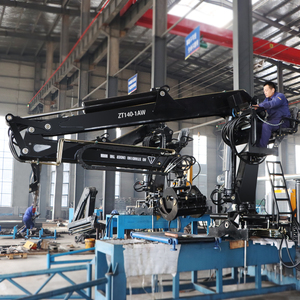 Bob-lift New China Knuckle Boom Grúa <span class=keywords><strong>articulada</strong></span> 1 tonelada 2 toneladas Pluma hidráulica Ladrillo Grúa Camión para bloque - Product Image 2