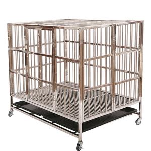 Caisses et cages en métal pour chiens de compagnie, transporteur portable coulissant en Chine Cages pour chiens d'usine, Cages pliantes pour animaux de compagnie à usage intensif - Product Image 1