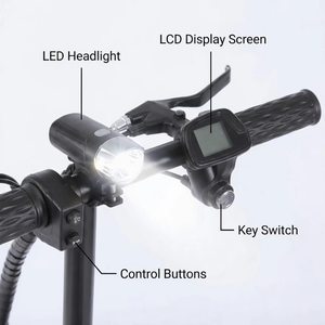 Bicicleta eléctrica plegable de 14 pulgadas, batería de litio de 48V y 15Ah, motor de buje trasero, freno de disco, bicicleta portátil para ir al trabajo - Product Image 6