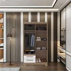 Armarios económicos de estilo moderno, <span class=keywords><strong>armario</strong></span> ligero para dormitorio, <span class=keywords><strong>armario</strong></span> portátil, <span class=keywords><strong>armario</strong></span> deslizante con <span class=keywords><strong>puertas</strong></span> - Product Image 6