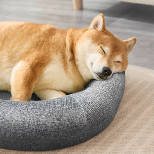 Mayorista Grande Redondo Oval Extraíble Cristal Terciopelo Cubierta Lavable Mascota Nido Gato Perro Cama Cojín - Product Image 2