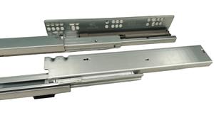 Tobogán de acero galvanizado ajustable 3D, extensión completa, tamaño personalizado para cajones de almacenamiento de herramientas de cocina, capacidad de carga de 25kg - Product Image 4