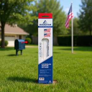 Kit de Mástil para Bandera de Exterior IRARUITC2 de 20 pies con Cabrestante y Mástil Seccional para Exhibición Solemnidad - Product Image 2