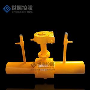 Válvula de Bola de Gas Totalmente Soldada Q367F, Tuberías Térmicas de Gas Natural Enterradas Directamente, para Agua, Válvula de Bola de Ventilación Personalizable OEM - Product Image 4