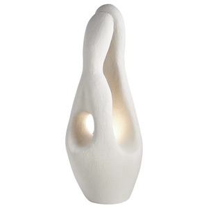 Lampe de sol japonaise de style Wabi-Sabi, design original, minimaliste nordique, pour salon, canapé, chambre à coucher, chevet, hôtel, séjour - Product Image 3