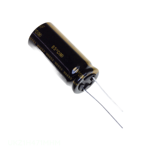 ตัวเก็บประจุแบบ Through Hole รุ่น UKZ1H471MHM 470 uF CAP ALUM 470UF 20% 50V RADIAL TH จากผู้ผลิต - Product Image 1