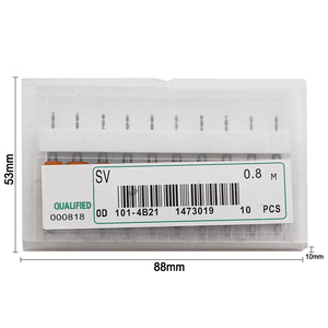 10 cái/bộ 0.2mm đến 3.175mm PCB nhỏ khoan bit vonfram thép cacbua cho bảng mạch in CNC khoan bit - Product Image 6