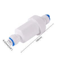 3/8 "Quick Connect Micro Garden Irrigation Filtration 40 Micron Filtre pour OD 9.52mm Tuyau Ro Système D'eau Purificateur Filtre