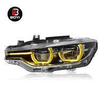 Phares LED pour BMW Série 3 F30 F35 M3 F80 2013-2018, phare F30, feux de jour DRL, systèmes d'éclairage automatique, phare