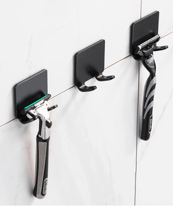 Space Aluminum Holder Free Men <b>Shaving</b> Holders WaterProof Bathroom Storage <b>Hook</b> for Kitchen Bathroom - Product Image 3