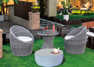 40000BTU Pierre Jardin Gaz Foyer Propane Décoratif Feu Caractéristique - Product Image 4