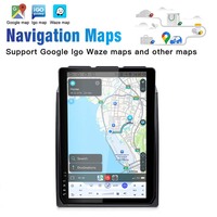 Écran HD Android 15 de 14,5 pouces pour Ford F150 F250 F350 2015-2021, style Tesla, lecteur multimédia GPS de voiture, radio, Carplay Auto
