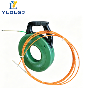 YILI Serpentin de tirage robuste en composite de fibre de verre de 100 pieds, anti-rupture, pour conduites électriques, utilitaire et projets FTTH professionnels - Product Image 5