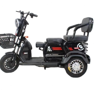 Triciclo Eléctrico Urbano de 3 Ruedas con Asiento para Bebé para Adultos - Product Image 3