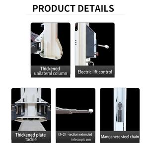 Meilleures ventes Nouveau 2023 Pont élévateur 2 colonnes à déverrouillage latéral pour <span class=keywords><strong>garage</strong></span> domestique avec certification CE - Product Image 3