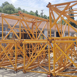 Grúa Torre Plana Zoomlion QTZ50 de 5 Toneladas y 50 Metros con PLC y Motor, Modelo 2019-2022, Certificada para Construcción en EAU - Product Image 3