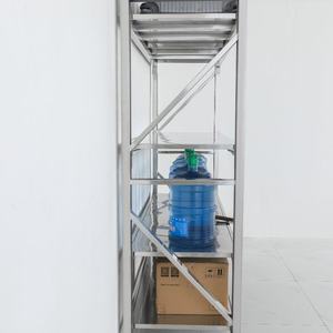 מדף נירוסטה לאחסון בקירור, מדף אחסון מסחרי רב-מפלסי מתכוונן, מדפי אחסון למחסן - Product Image 6