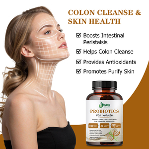 Cápsulas de Probióticos para Mujeres en Oferta, con Mezcla para Limpieza de Colon, Prebióticos de Frutas y Vegetales, Estimula la Peristalsis Intestinal - Product Image 4