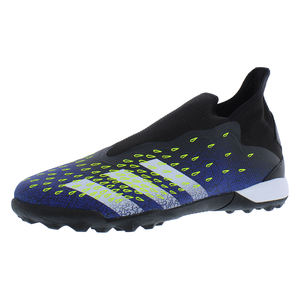 Zapatillas de fútbol para hombre Predator Freak .3 sin cordones, modelo MSS-FY0619, talla 12.5, colores Core Black/Footwear White/Solar Yellow - Product Image 1