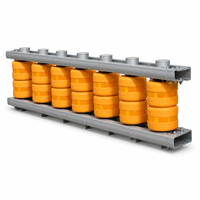 Barrière routière côtière en acier résistant au sel et à la corrosion pour la protection des voies de circulation - Exportation