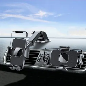 2022 Nieuwste 360 Air Vent Clip Mount Auto Dashboard Voorruit Zuig Bracket Socket Auto Mobiele Mobiele Telefoon Stand Houder Voor auto
