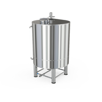 Réservoir d'eau glycolée à double enveloppe Carry Brewtech 600L avec isolation en PU pour microbrasserie et brasserie artisanale
