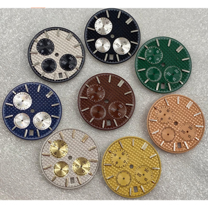 Accesorios de Modificación de Esfera Luminosa Verde de 31,8 mm para Relojes con Movimiento de Cuarzo VK63, Piezas de Reloj - Product Image 4