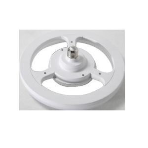 LED Ring Light E27 Screw Base 12 In Plastic Photography Fill Light With 5730 Chips 3200-6500K Color Temperature Switch Control - Product Image 1