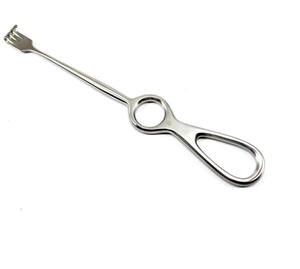 Instruments chirurgicaux médicaux de qualité professionnelle, acier satiné poli, rétracteur Kocher manuel, aiguisé, 6 branches - Product Image 6