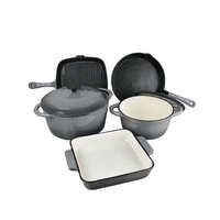 Utensilios de Cocina de Hierro Fundido Esmaltado de Buena Calidad al por Mayor de China