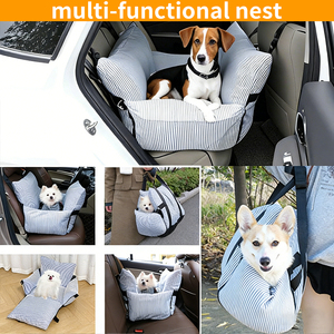 Cama de Lujo Desmontable para Perros, Cojín para Coche, Cesta de Viaje, Bolsa de Asiento, Nido Multifuncional para Perros en el Coche - Product Image 3
