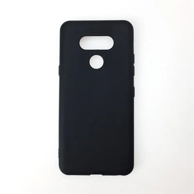 Produsen grosir selubung TPU Matte lembut Cover belakang buram casing telepon seluler silikon untuk LG Style3 L-41A hitam Jepang