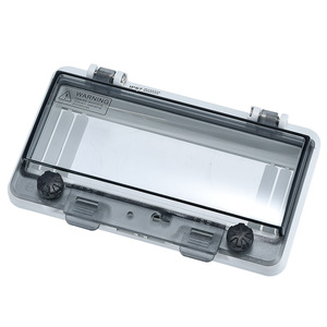 05 Air switch button transparent <b>cover</b>, IP67 transparent ABS PC protective <b>window</b> <b>cover</b>, suitable for distribution box, 2-18 Way - Product Image 2