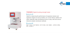 WellDone Liquid Loss Tester Wasser absorptions tester für Vliesstoffe Digitaler Berst festigkeit tester - Product Image 6