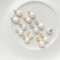 Perles d'eau douce naturelles faites à la main pour la fabrication de bijoux DIY, accessoires de bricolage en gros