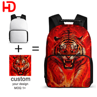 Sac à dos de voyage pour étudiant, sac à dos décontracté pour l'école, sac à dos pour les trajets professionnels, impression par sublimation personnalisée, rentrée scolaire