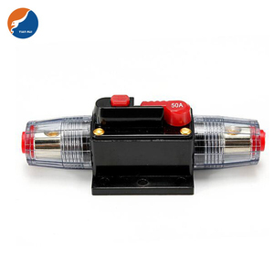 Disjoncteur avec porte-fusible automatique 80A 60A 40A 20A <span class=keywords><strong>Auto</strong></span> Car audio Disjoncteur refermable à <span class=keywords><strong>récupération</strong></span> automatique - Product Image 2