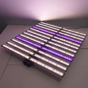 ไฟปลูกพืชแบบแท่ง LED 1000W สเปกตรัมเต็ม UV IR LM301B ปรับความสว่างได้ เชื่อมต่อแบบเดซี่เชน สำหรับโรงเรือนปลูกมะเขือเทศ แตงกวา พริก - Product Image 5